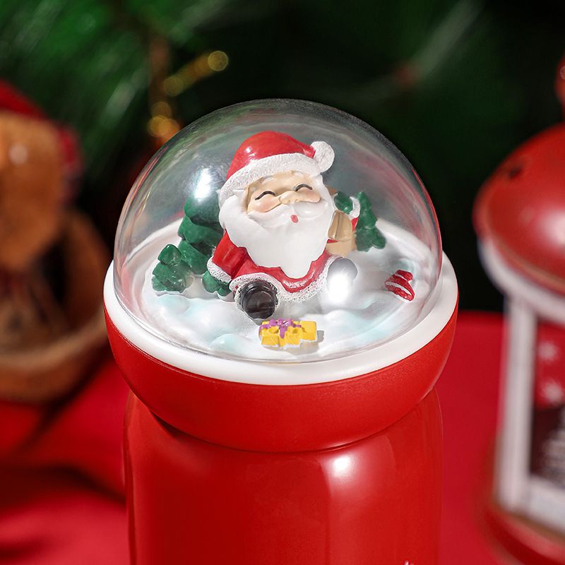 Bình nước giữ nhiệt hoạ tiết giáng sinh