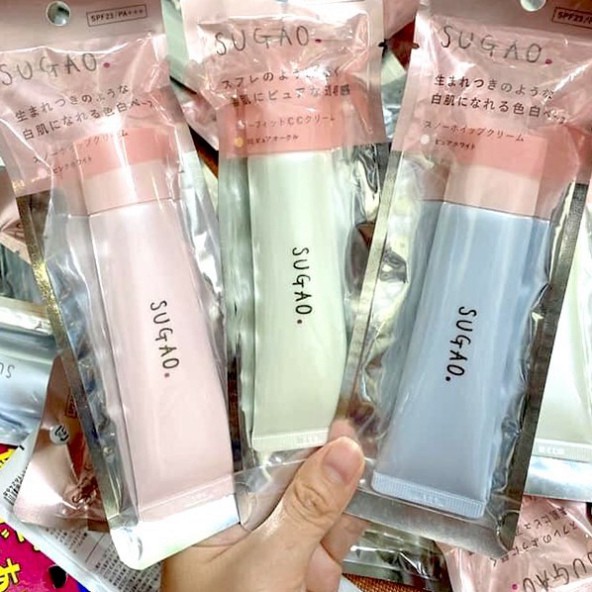 Kem Nền CC SUGAO Cream Nhật Bản  - enshopvn.com