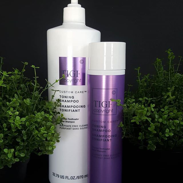 {Siêu rẻ} {Chính hãng} Dầu gội tím khử vàng dành cho tóc tẩy Tigi Copyright Toning VIOLET Shampoo 300ml