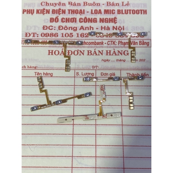 Cáp nguồn kèm volum to nhỏ vivo y91