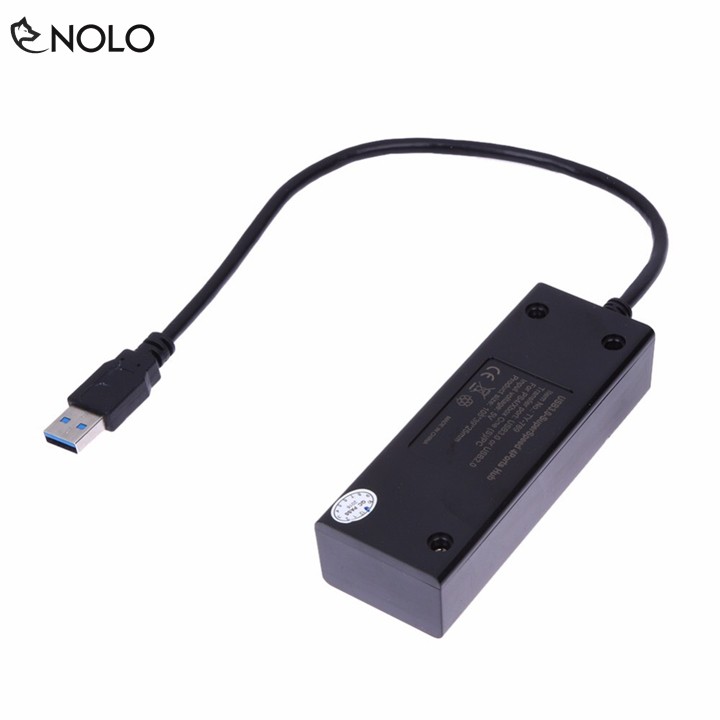 Hub Chia Cổng USB Chuẩn Tốc Độ 3.0 Model HB03 Có 4 Port Dây Cáp Dài 30cm Hỗ Trợ Win 10