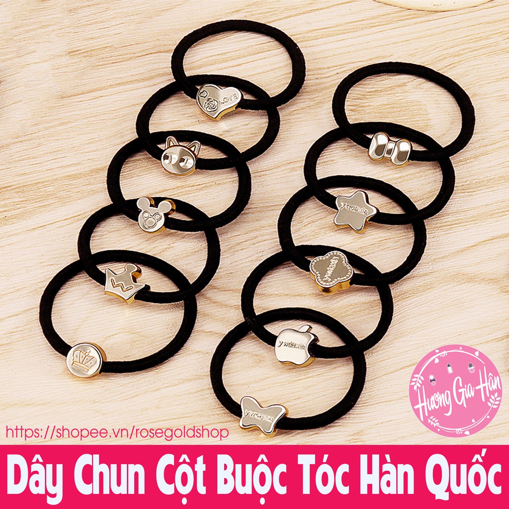 Dây Chun Buộc Tóc Đính Hình Ngộ Ngĩnh (1 Chiếc)