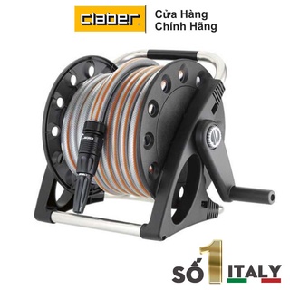 Bộ cuộn ống tưới cây claber aquapony 8884 ,15m ống phi 12mm, 4 khớp nối nhanh