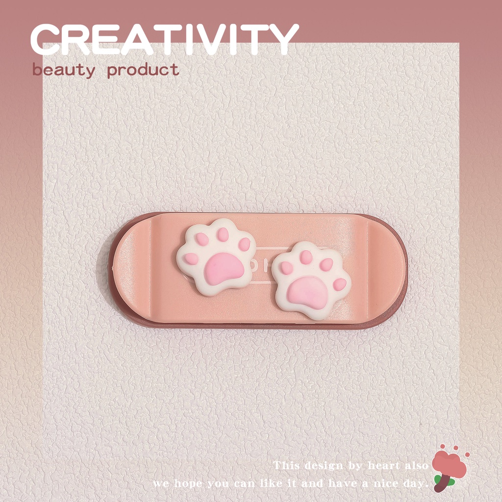 Giá Đỡ Phích Cắm/Dây Cáp USB Tự Dính Họa Tiết Hoạt Hình Đa Năng