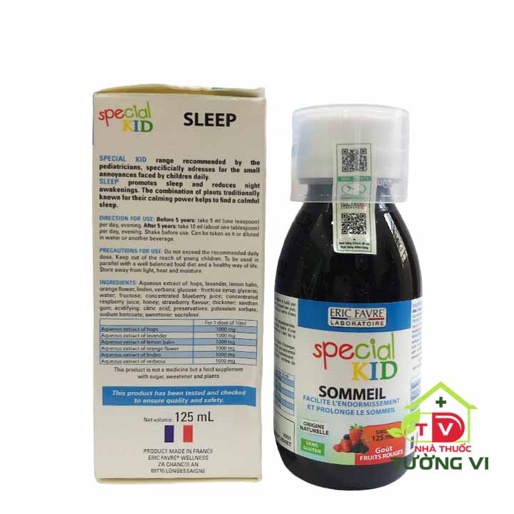 Special Kid Sommeil - Cho trẻ một giấc ngủ ngon