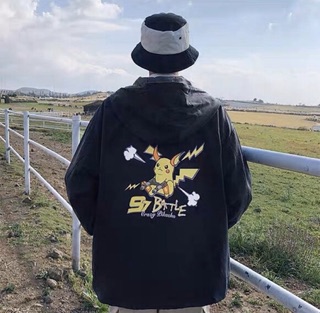 Áo Khoác Dù Pikachu