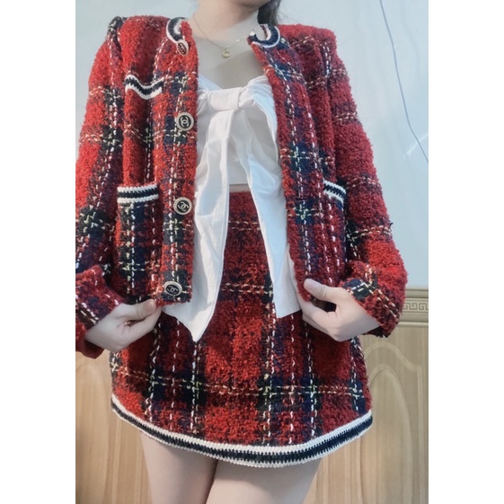Set dạ tweed