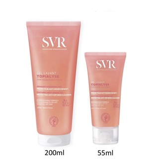 Gel svr topialyse gel lavant - gel rửa mặt và tắm svr topialyse dành cho da khô và nhạy cảm