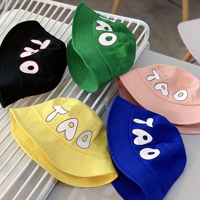 Nón Bucket 1 Mặt In Chữ T A O