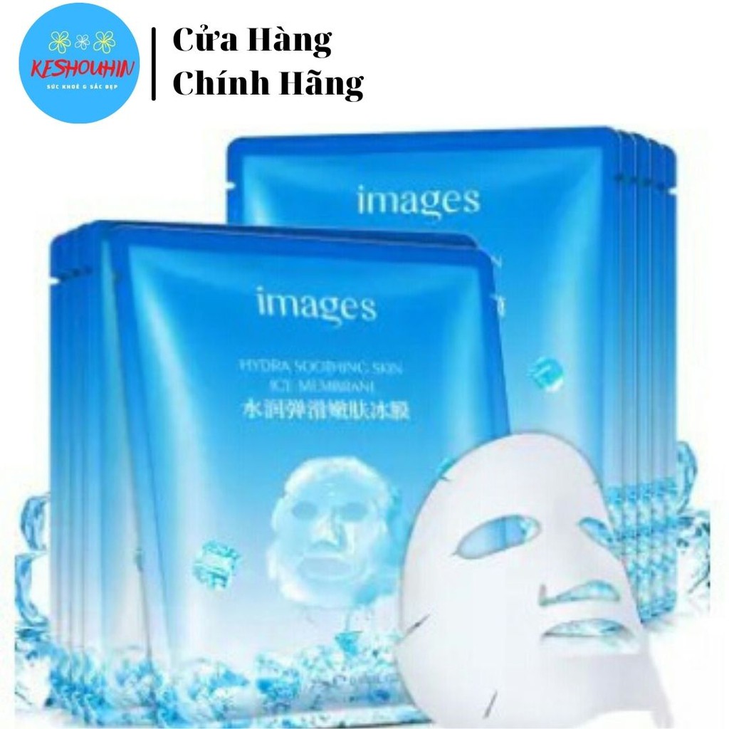 Mặt nạ đá băng IMAGES dưỡng da mụn cấp ẩm thải độc Hydra Smoothing Skin Ice Membrane Images