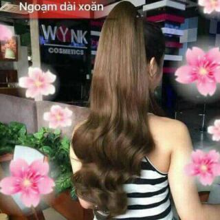Tóc ngoặm xoăn dài