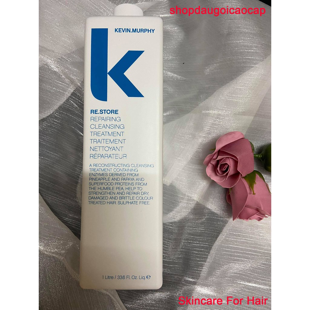 Dầu hấp phục hồi hư tổn Kevin Murphy Restore dung tích 1000ml dành cho tóc khô xơ, hư tổn, hóa chất