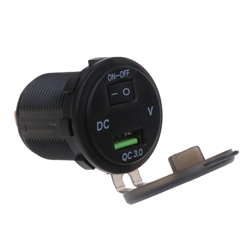 Bộ Sạc Nhanh USB 3 Cổng 0 Cổng Cho Xe Hơi / Xe Máy / Tàu Thuyền