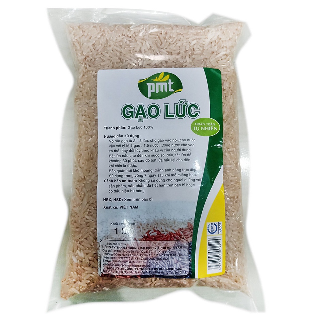 Gạo lức Phú Minh Tâm 1kg date: 10/2022