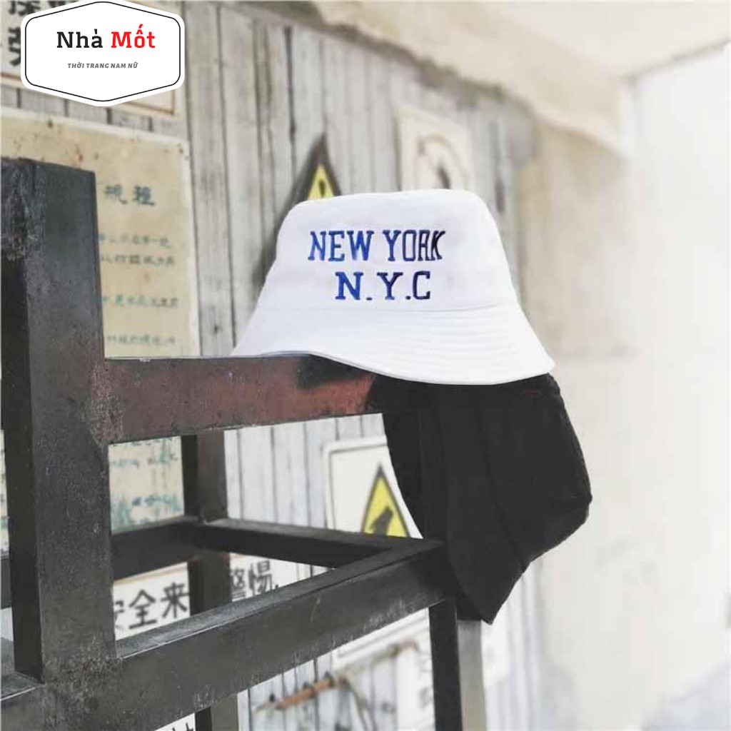 Nón Bucket New York City Mẫu Mới Unisex Cho Cả Nam Và Nữ