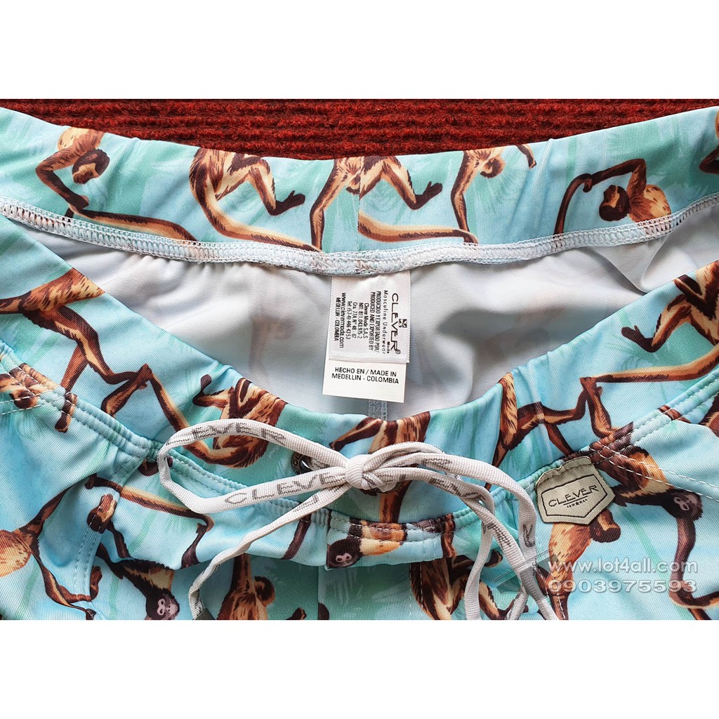 [AUT.] Quần bơi nam Clever 0704 Alsina Swim Short Green | BigBuy360 - bigbuy360.vn