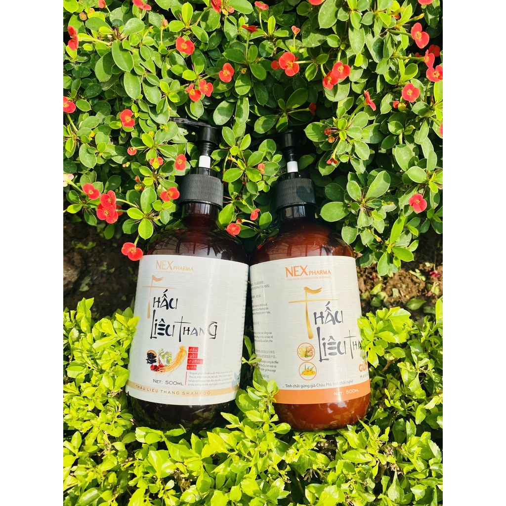 Cặp gội-ủ dưỡng sinh Thấu Liêu Thang: ngăn rụng tóc, sạch gàu, lưu thông khí huyết