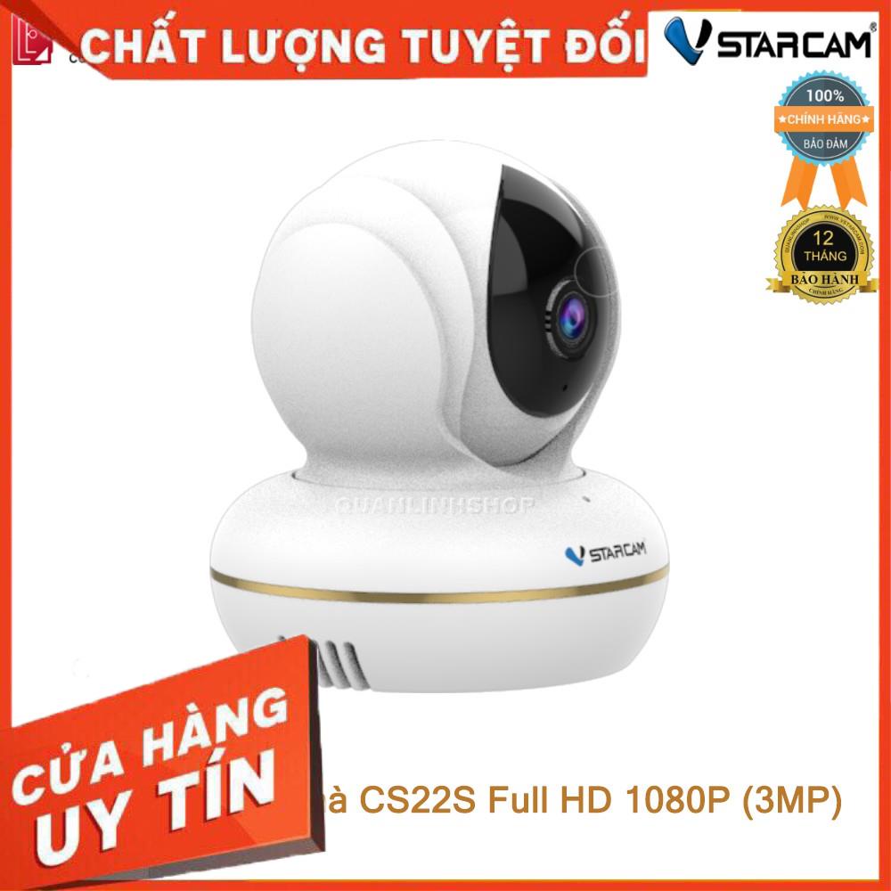 (giá khai trương) Camera IP Wifi hồng ngoại Vstarcam CS22S Full HD 1080P 3MP