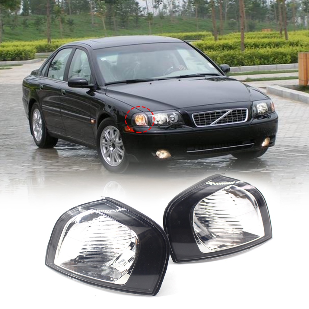 [Hàng Có Sẵn] Ốp Đèn Tín Hiệu Bên Trái / Phải Dễ Lắp Đặt Nhỏ Gọn 30655423 30655422 Phụ Kiện Chuyên Dụng Dành Cho Volvo S80 99-06