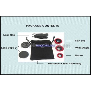 Bộ 3 Lens chụp hình cực độc cực đẹp