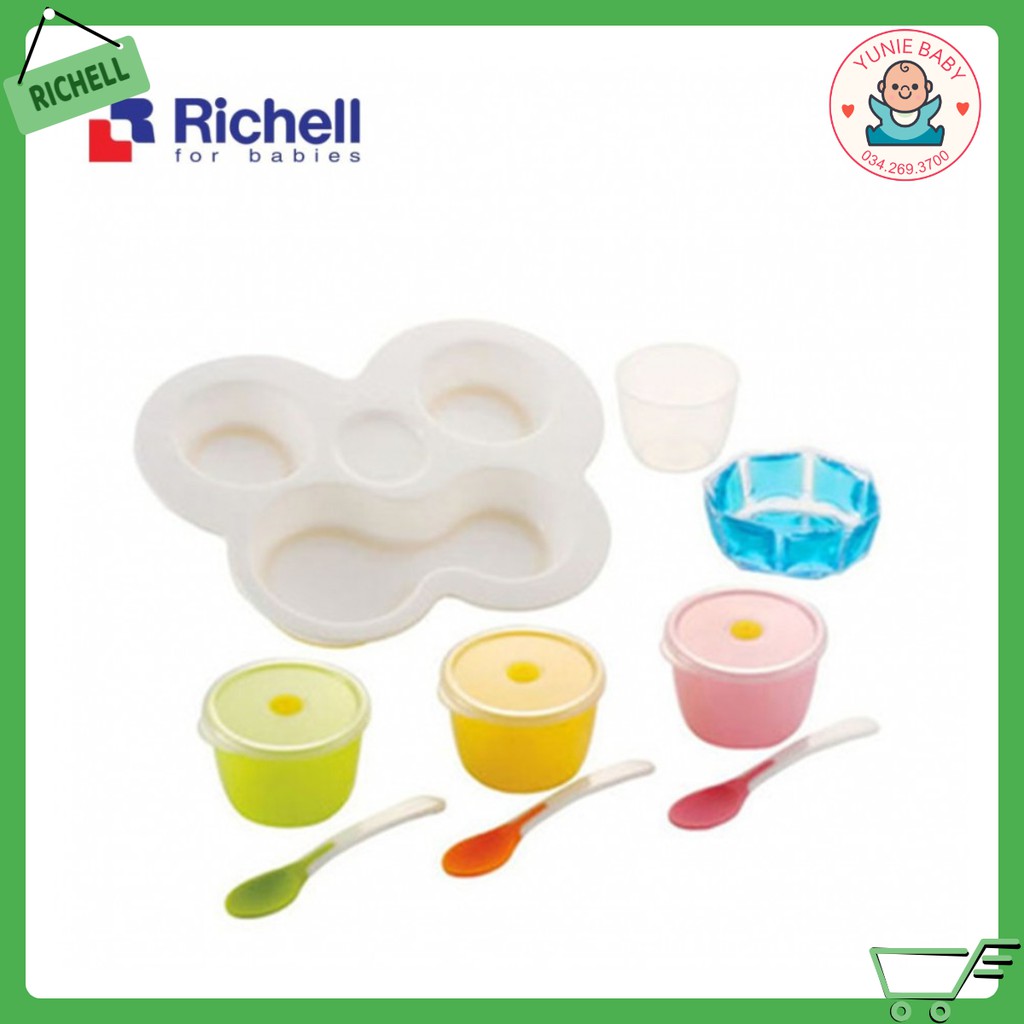 [CHÍNH HÃNG] BỘ ĂN DẶM KHỞI ĐẦU RICHELL