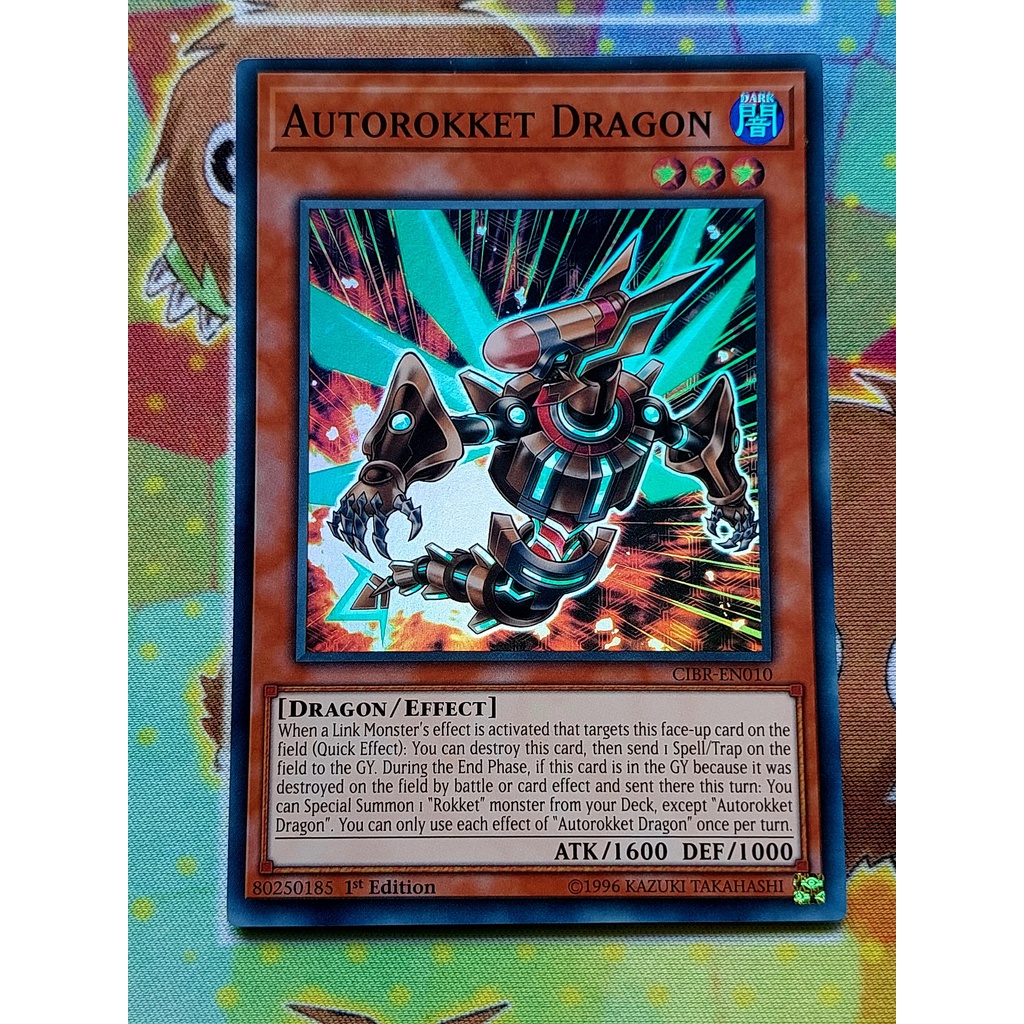 Thẻ Bài Yugioh Monster Autorokket Dragon - CIBR-EN010 - Super Rare