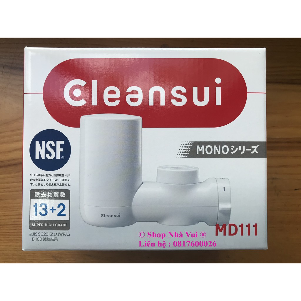 Đầu Lọc Nước Uống Tại Vòi Cleansui MD111