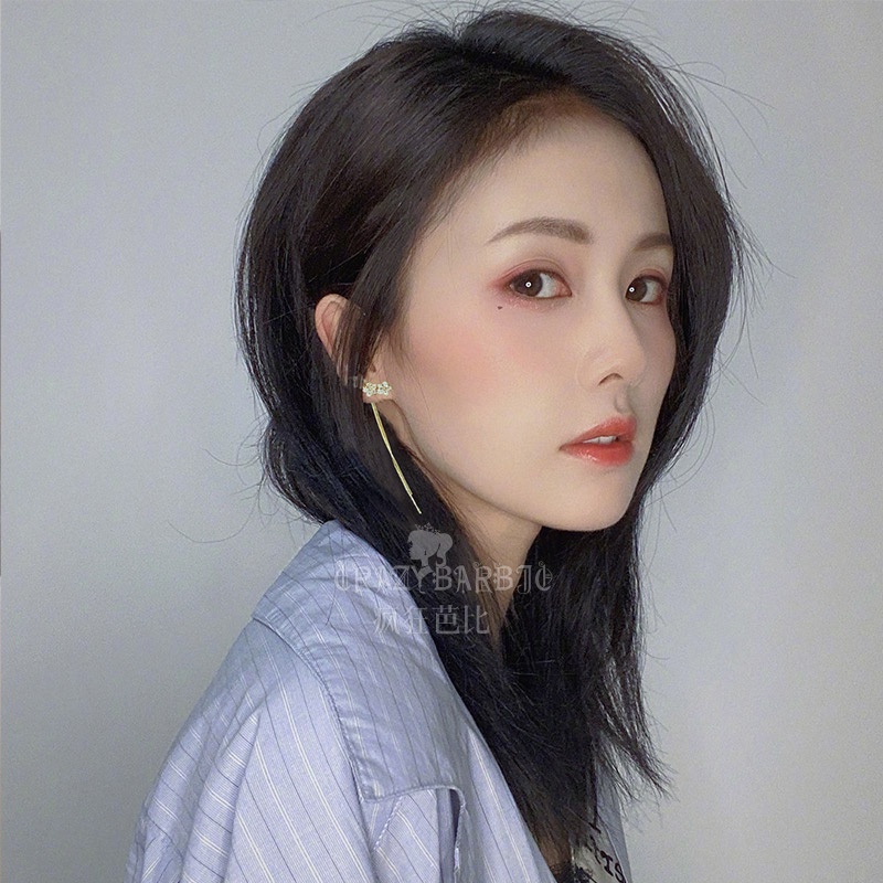 Bông Tai Thời Trang Hàn Quốc 2022 Họa Tiết Hoa Lấp Lánh