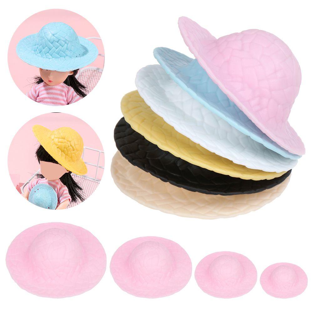 RAINBOW Mini Hat DIY Doll Parts Miniature Headwear Dollhouse Accessories