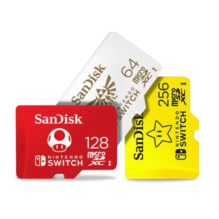 Thẻ Nhớ MicroSDXC SanDisk Nintendo Switch 64GB U3 R100MB/s W60MB/s (Trắng) - No Box | BigBuy360 - bigbuy360.vn