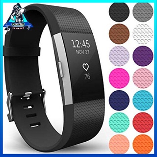 [Fitslim] For Fitbit Charge2 Strap Silicone Replacement Wristband Smart Bracelet Strap