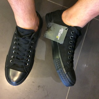Giày Chuck 2 AllStar Classic Cổ Thấp Nam Full Đen