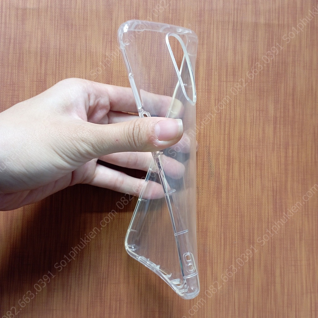 Ốp lưng Xiaomi Redmi K30/K30 Pro/K30 Pro Zoom dẻo trong suốt cao cấp có viền cam, cạnh chống sốc bền đẹp