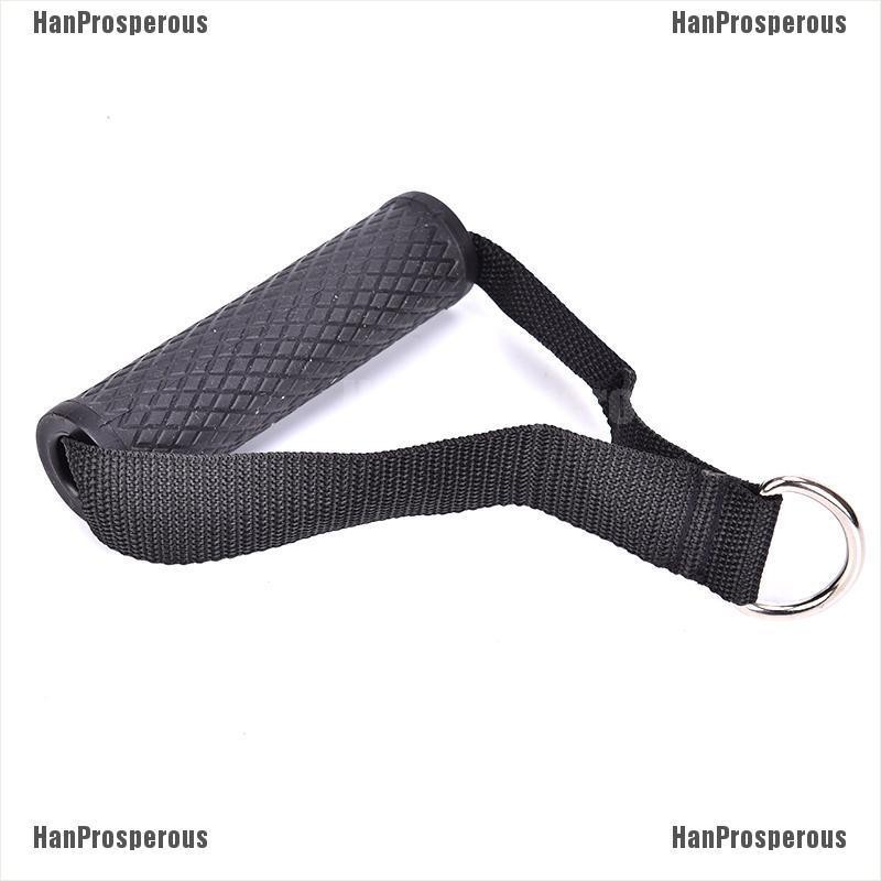 HP 1 Dây Đai Kháng Lực Màu Đen Có Tay Cầm Dùng Tập Gym