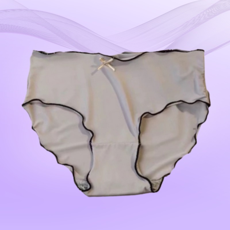 Quần Lót Cotton Chất Mát Lạnh Co Dãn Viền Nhún Cực Xinh DORIS 2074