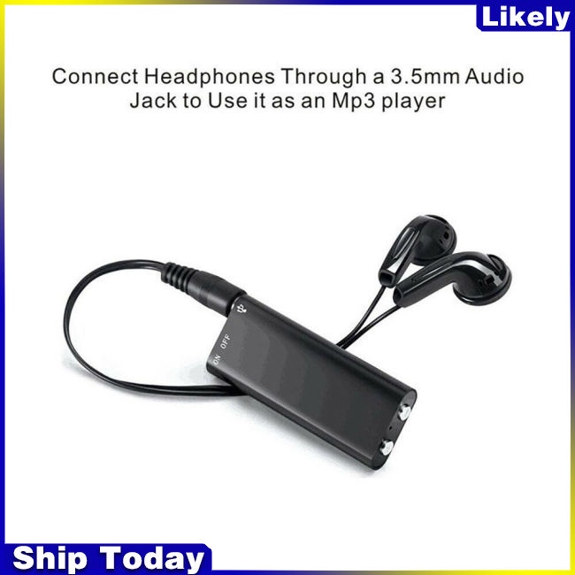 Máy Ghi Âm Mini 96 Giờ 8GB Chuyên Dụng