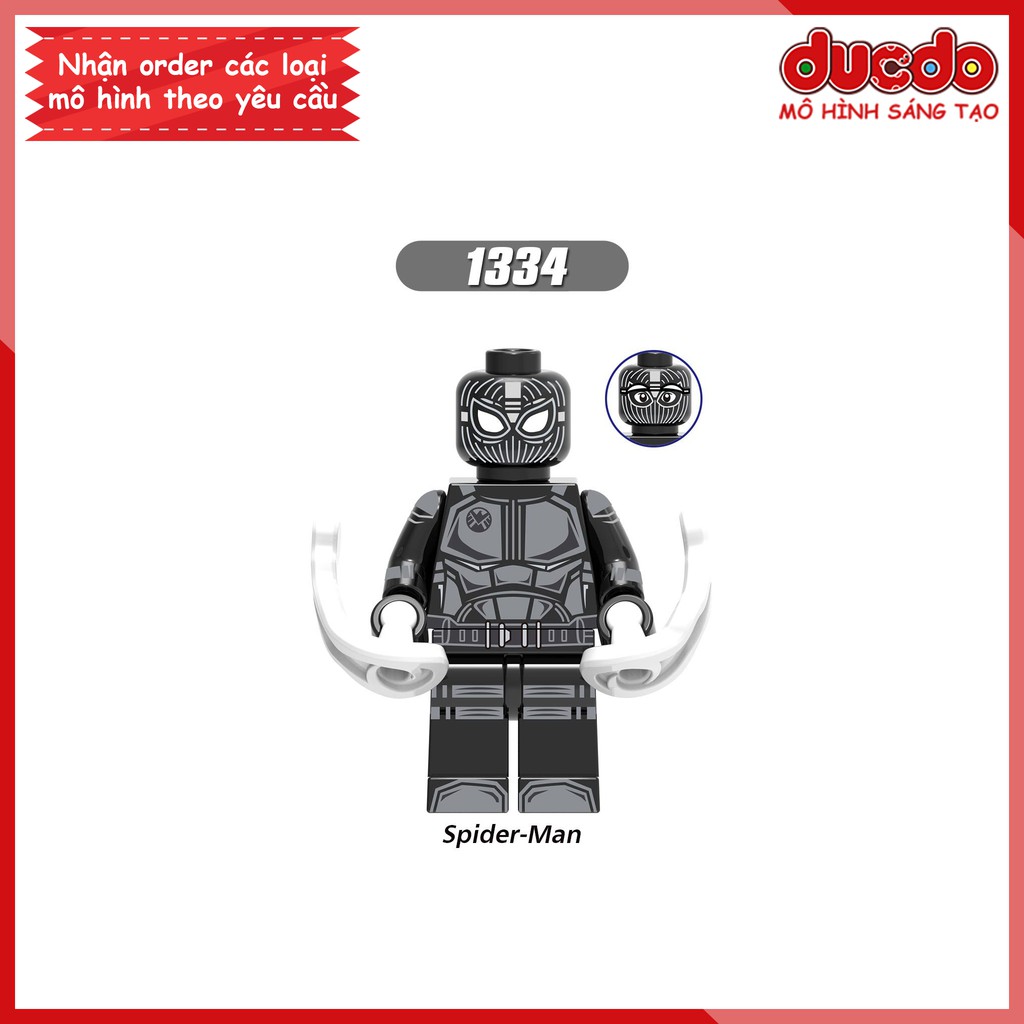 Minifigures các nhân vật Spider Man người nhện xa nhà - Đồ chơi Lắp ghép Xếp hình Mini Iron Man Mô hình XINH X0266