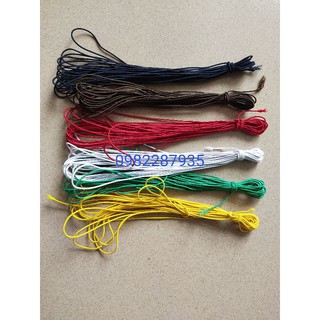 Dây chun tăm xâu vòng, luồn chuỗi hạt co giãn( 5 m dây)