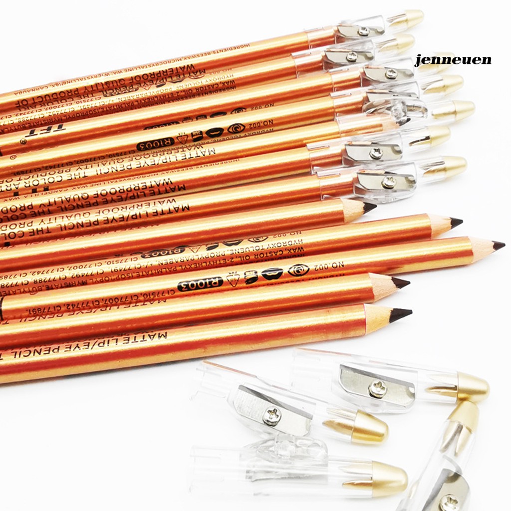 [Hàng mới về] Chì Kẻ Mày Đầu Chuốt Kháng Nước Lâu Trôi Không Nhòe Trang Điểm Tiện Dụng