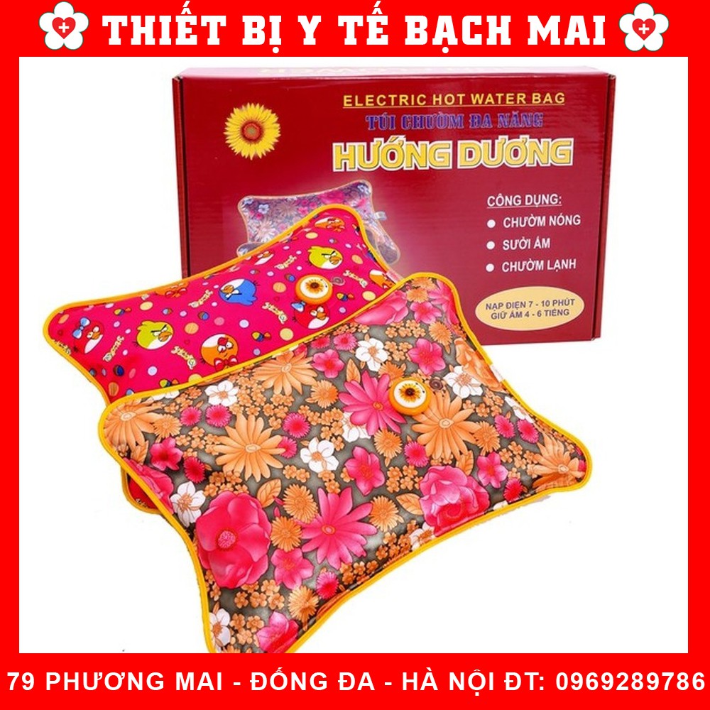 [HÀ NỘI] Túi Chườm Nóng Lạnh Hướng Dương Cỡ Lớn 25x35cm