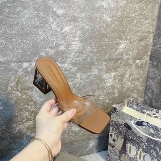 Guốc quai trong nâu Basic