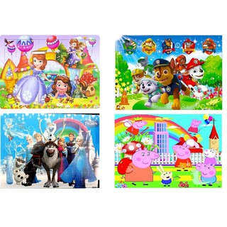 Tranh Ghép Hình 40 - 60 - 80 Mảnh Ghép Khung Gỗ