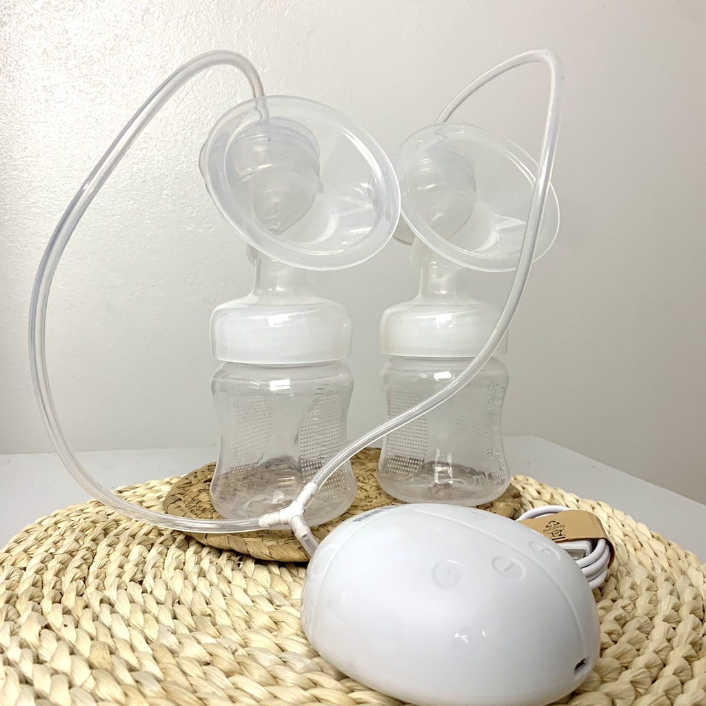 Máy hút sữa điện đôi Real bubee