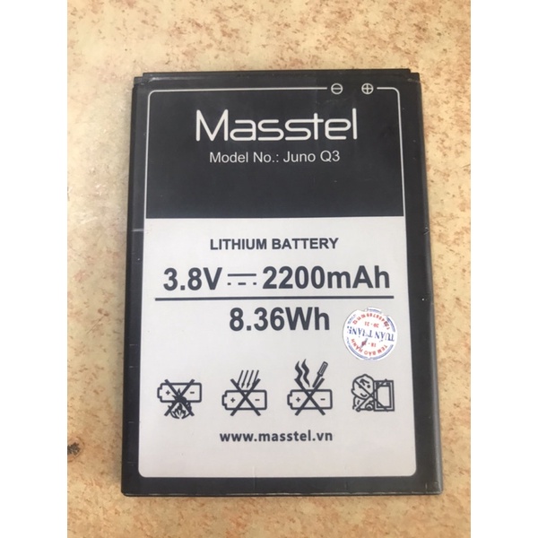 pin Masstel Juno Q3