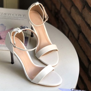 Giày sandal cao gót quai mảnh 9p