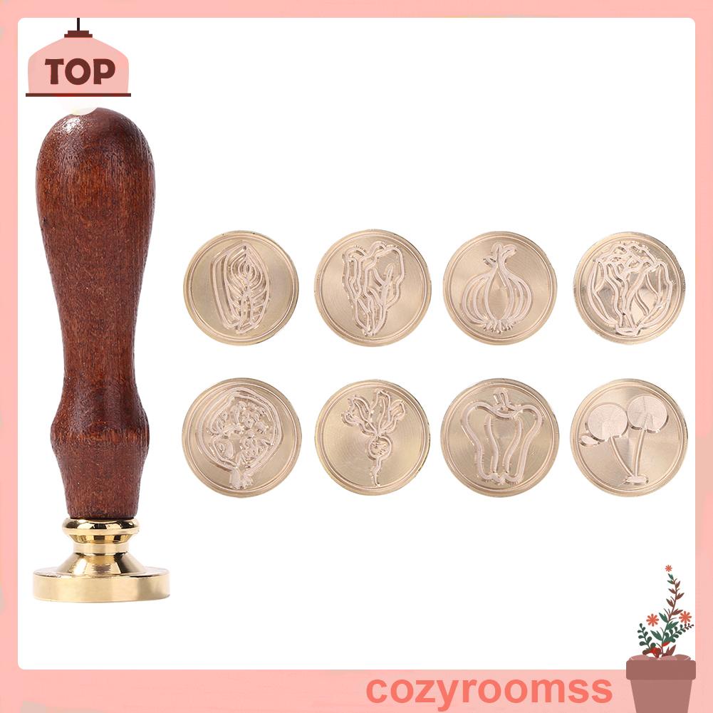 Đầu Đóng Dấu Sáp Hình Tròn Cổ Điển Trang Trí Sổ Tay Diy