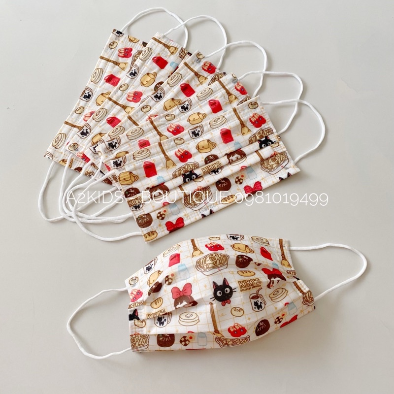 Khẩu Trang Cao Cấp 4 Lớp Hoạ Tiết Hoạt Hình Garcotex Fashion Mask