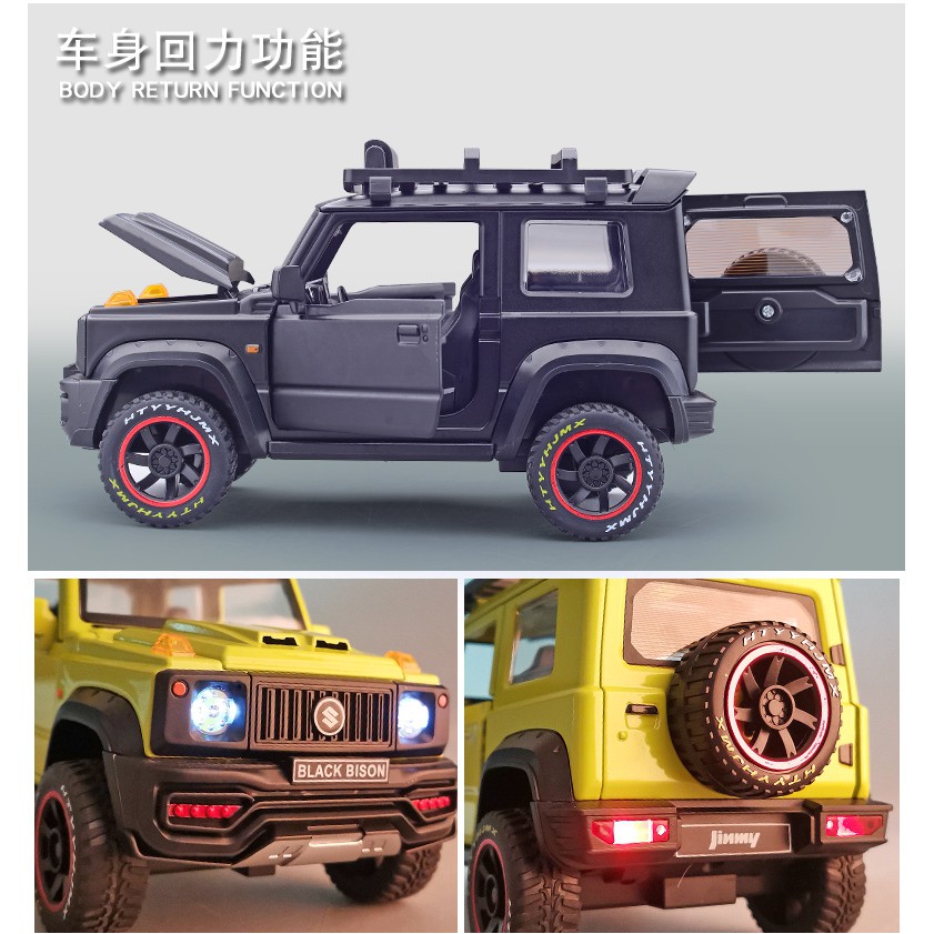 Mô hình xe địa hình SUZUKI Jimny tỉ lệ 1:18