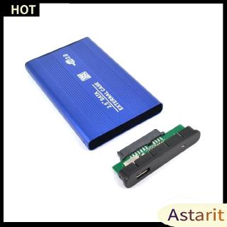 🌟Chất lượng cao nhất🍁2.5 Inch USB 2.0 SATA External Mobile Hard Disk Box Aluminum Alloy Shell