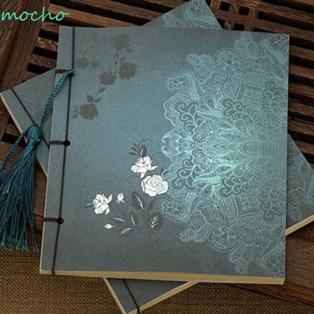 Sổ Tay Ghi Chú Thiết Kế Tua Rua Phong Cách Cổ Điển Độc Đáo Xinh Xắn